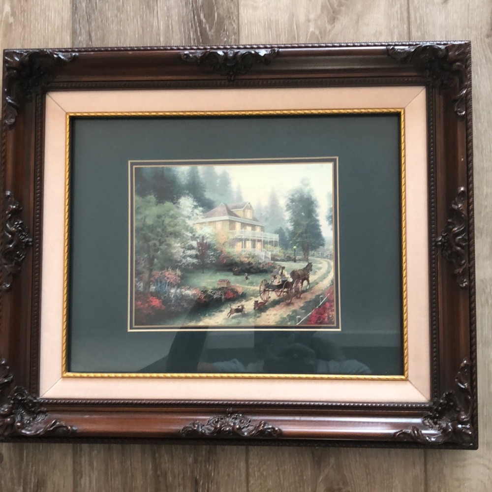 Thomas Kinkade Sunday at Apple Hill